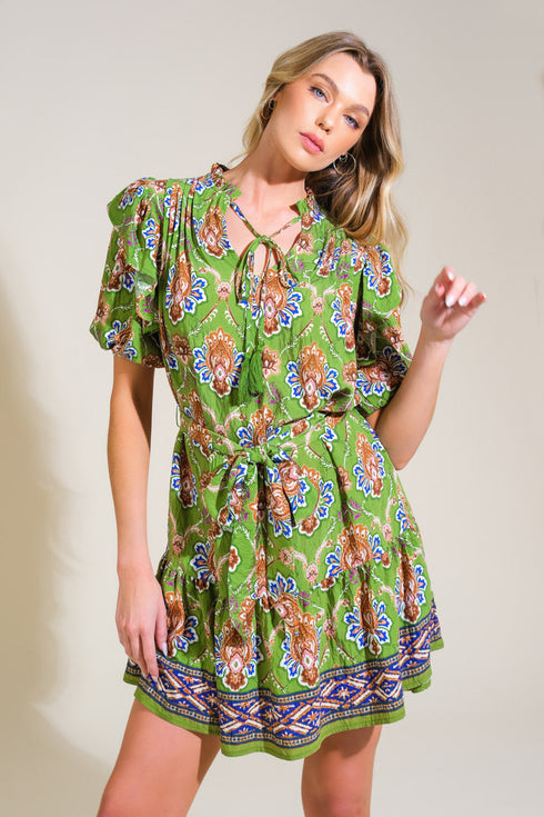 pure-serenity-woven-mini-dress Flying Tomato-Sophia's StyleDRESSES-1