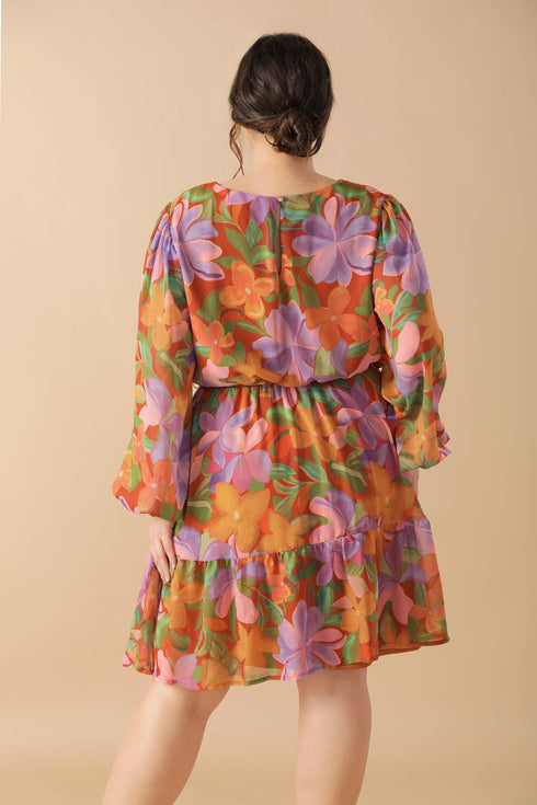 muted-garden-woven-mini-dress Flying Tomato-Sophia's Style-9