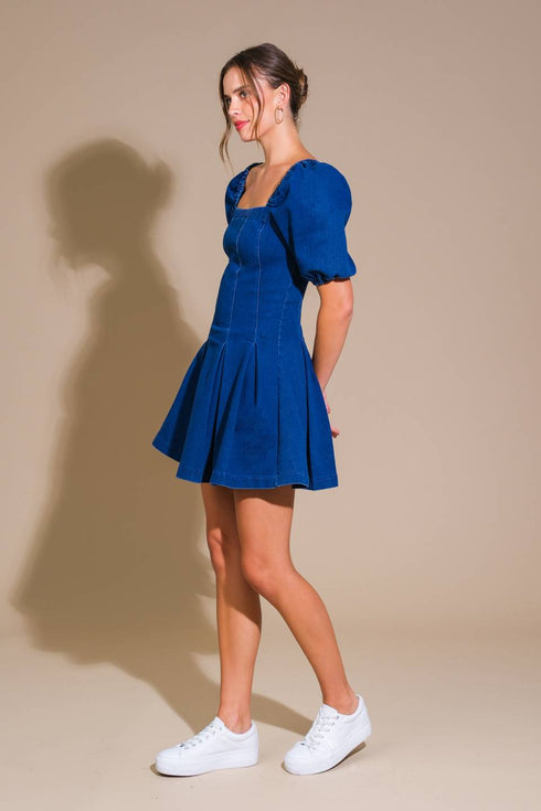 do-you-ever-denim-mini-dress Flying Tomato-Sophia's Style-4