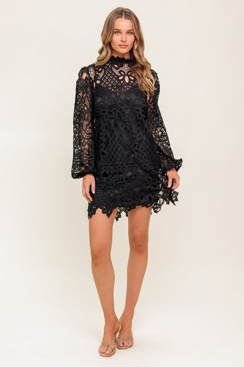 getting-started-woven-lace-mini-dress Flying Tomato-Sophia's Style-6