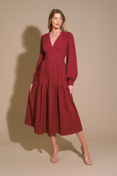 posh-presence-woven-midi-dress Flying Tomato-Sophia's Style-2