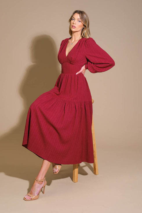 posh-presence-woven-midi-dress Flying Tomato-Sophia's Style-9