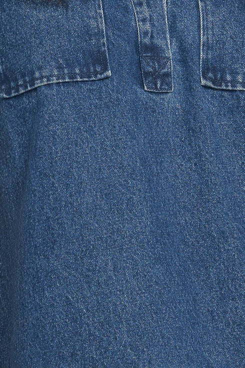 blue-canvas-denim-mini-dress-Flying-Tomato-Sophia's Style-6