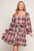 honey-hug-plaid-mini-dress Flying Tomato - Sophia's Style-4