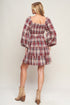 honey-hug-plaid-mini-dress Flying Tomato - Sophia's Style-2