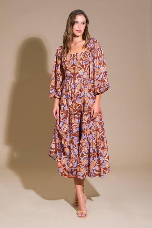 keepping-tabs-woven-midi-dress Flying Tomato-Sophia's Style-5