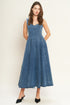 stars-ahead-denim-midi-dress-1 Flying Tomato - Sophia's StyleDRESSES-1