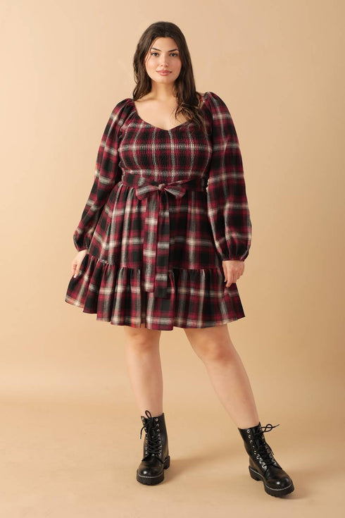 be-with-you-woven-plaid-mini-dress Flying Tomato-Sophia's Style-7