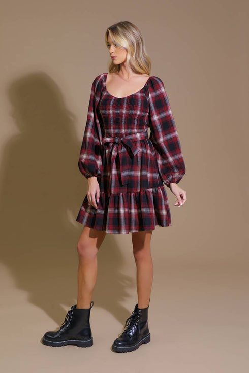be-with-you-woven-plaid-mini-dress Flying Tomato-Sophia's Style-5
