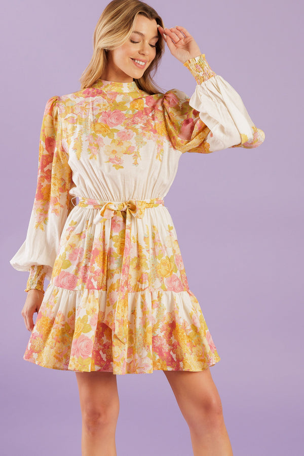 go-get-it-pink-woven-mini-dress Flying Tomato-Sophia's StyleDRESSES-1