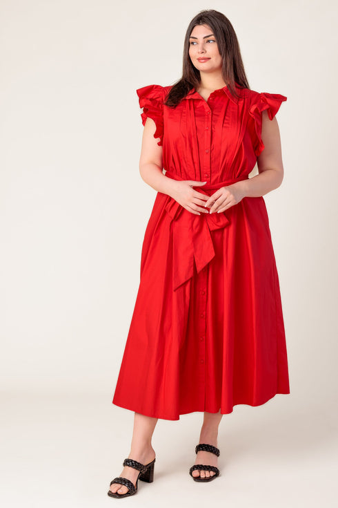 glimpse-in-time-woven-midi-dress Flying Tomato-Sophia's Style-21
