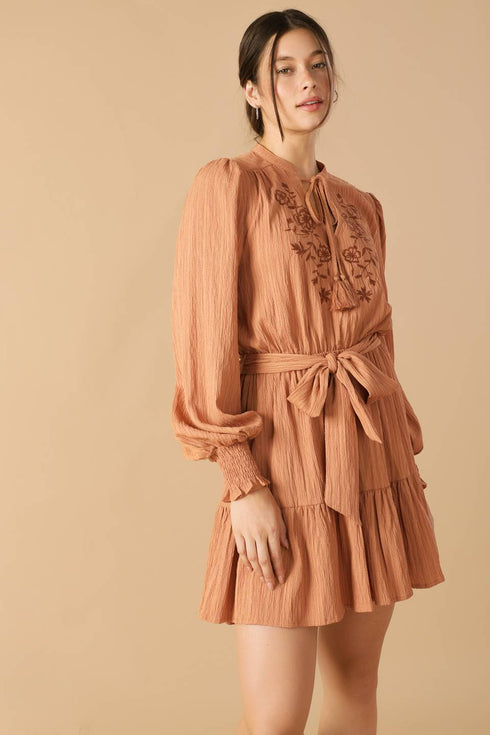 wandering-mind-woven-mini-dress Flying Tomato-Sophia's Style-5