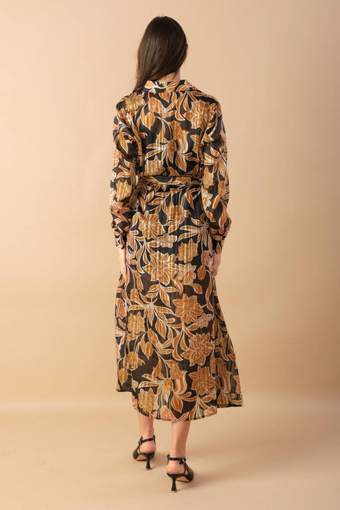 between-the-lines-woven-midi-dress Flying Tomato-Sophia's Style-2