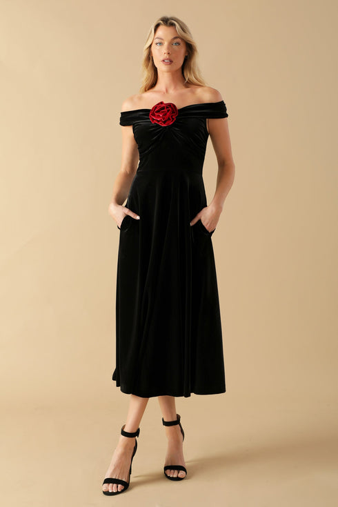 be-there-for-you-velvet-midi-dress Flying Tomato-Sophia's StyleDRESSES-1