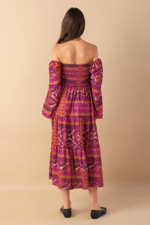 mellow-moments-woven-midi-dress Flying Tomato-Sophia's Style-2