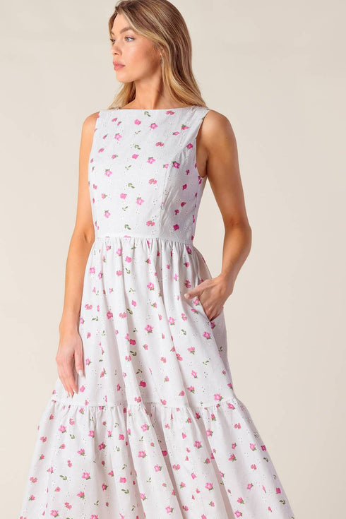 thena-garden-party-woven-eyelet-midi-dress Flying Tomato-Sophia's Style-4
