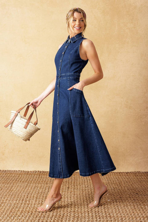 time-for-something-denim-midi-dress Flying Tomato-Sophia's Style-5
