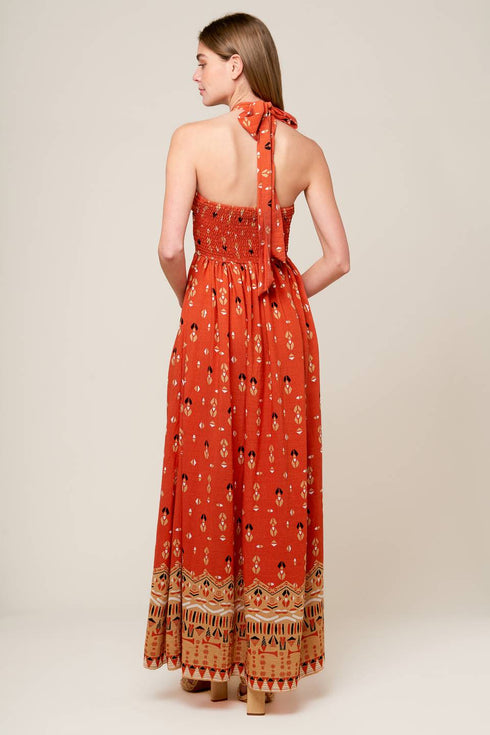 sidewalk-cafe-terracotta-woven-maxi-dress Flying Tomato-Sophia's Style-5