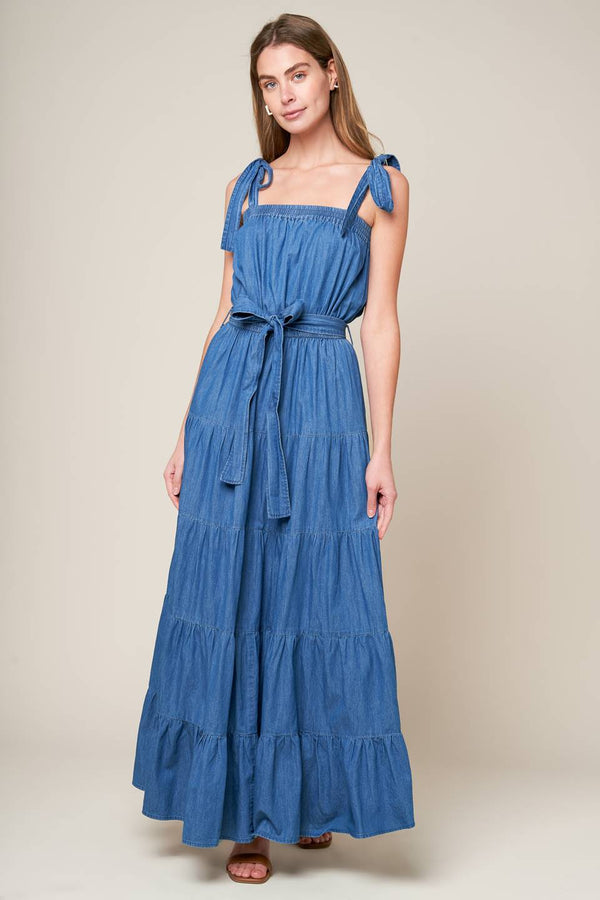 prettiest-behavior-chambray-maxi-dress Flying Tomato-Sophia's StyleDRESSES-1