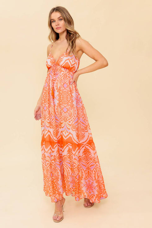 romance-language-coral-woven-maxi-dress Flying Tomato-Sophia's Style-5