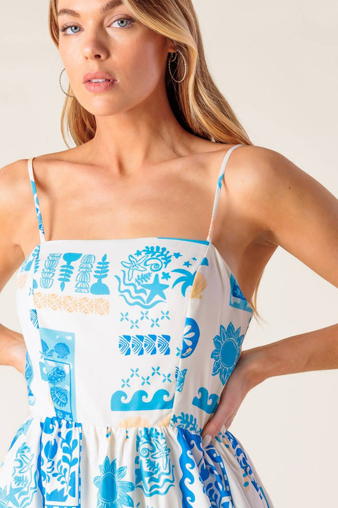 flower-girl-blue-woven-midi-dress Flying Tomato-Sophia's Style-2