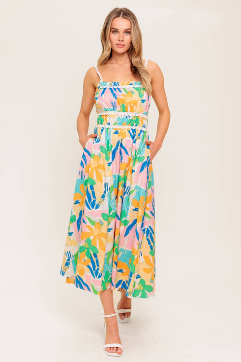 sunlit-garden-pink-blue-woven-midi-dress Flying Tomato-Sophia's Style-3