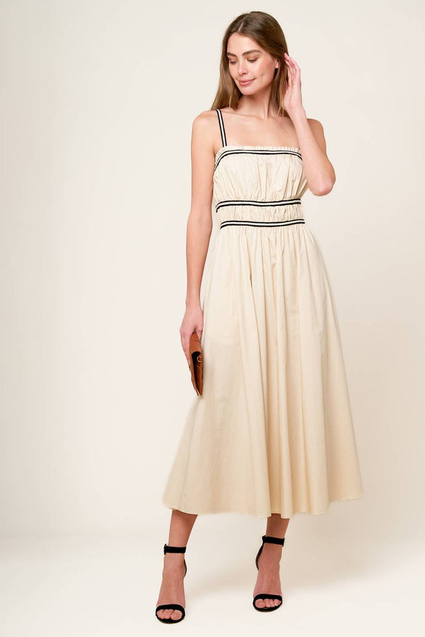 terrific-timing-cream-woven-midi-dress Flying Tomato-Sophia's StyleDRESSES-1