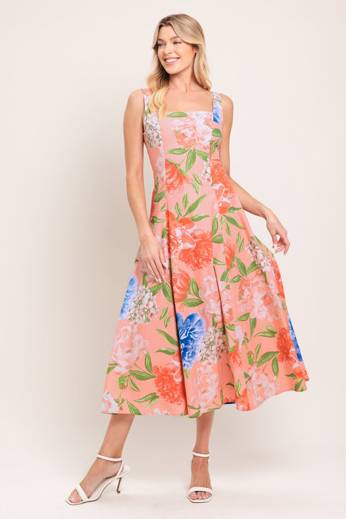 peach-petal-woven-midi-dress-sophias-styleDRESSES-1