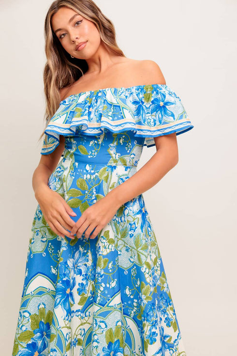 tropical-haze-powder-blue-woven-midi-dress Flying Tomato-Sophia's Style-5