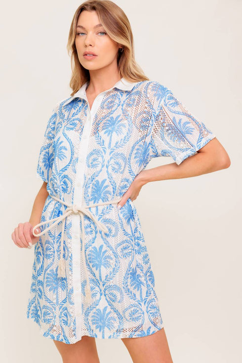 gentle-spirit-woven-lace-mini-dress Flying Tomato-Sophia's StyleDRESSES-1