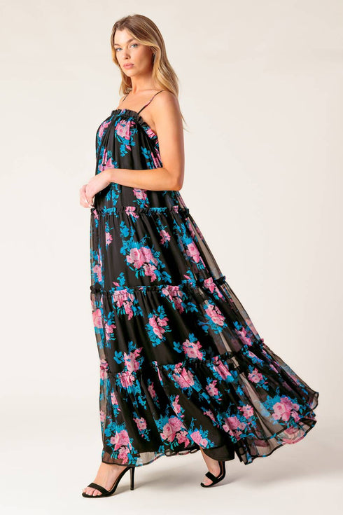 exciting-love-black-woven-maxi-dress Flying Tomato-Sophia's Style-4
