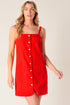 chasing-joy-red-woven-mini-dress Flying Tomato-Sophia's Style-5