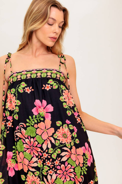 summer-glow-black-woven-maxi-dress Flying Tomato-Sophia's Style-6