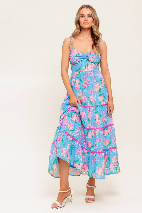 soft-bloom-blue-woven-midi-dress Flying Tomato-Sophia's Style-3