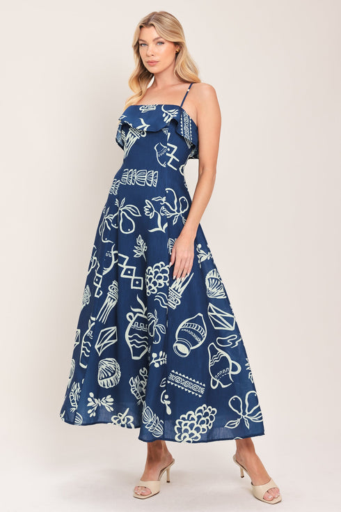 coastal-sketch-woven-midi-dress-sophias-styleDRESSES-1