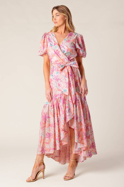 bless-your-heart-coral-woven-mini-dress Flying Tomato-Sophia's Style-3