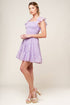 playfully-posh-lavender-woven-mini-dress Flying Tomato-Sophia's Style-5