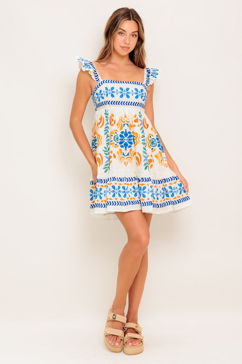 floral-kiss-ivory-woven-mini-dress Flying Tomato-Sophia's Style-4