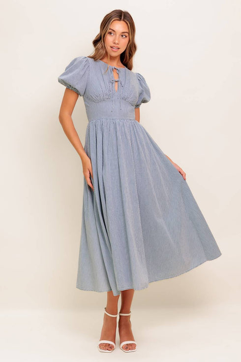 cozy-garden-ivory-blue-woven-midi-dress Flying Tomato-Sophia's StyleDRESSES-1