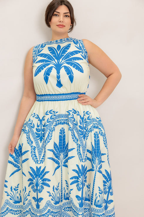 ocean-petals-woven-midi-dress Flying Tomato-Sophia's Style-8