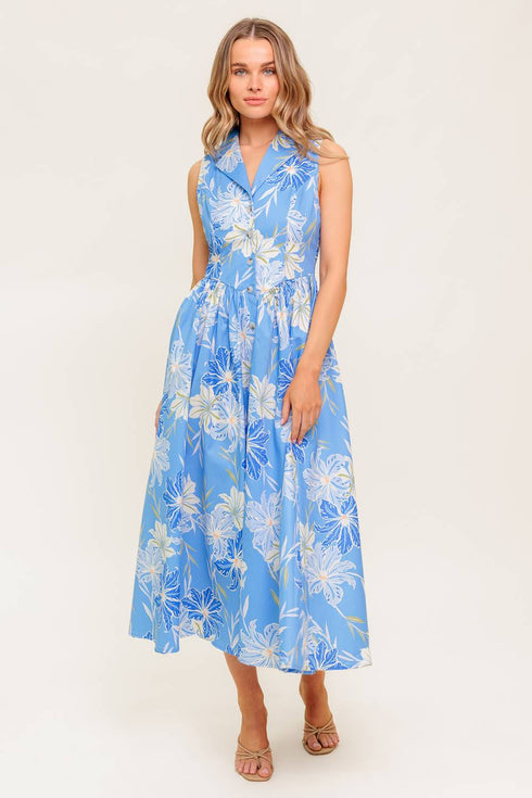 fern-whisper-blue-woven-midi-dress Flying Tomato-Sophia's Style-5