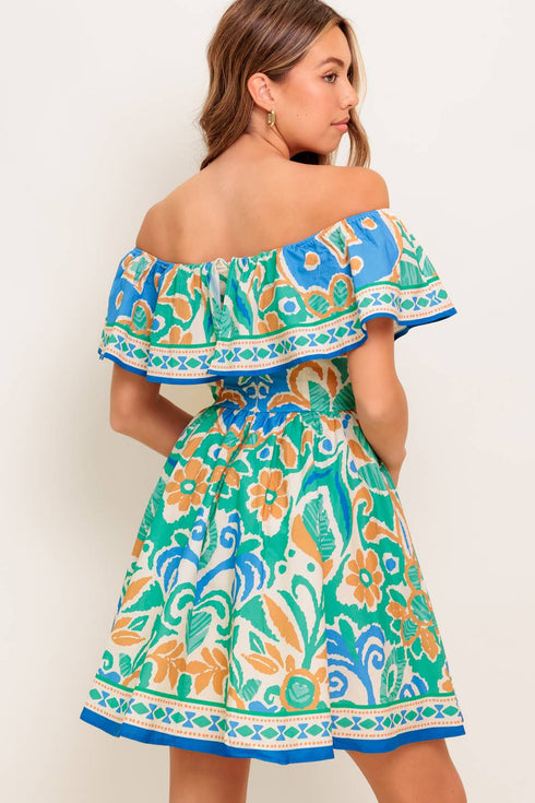 coastal-love-sage-blue-woven-mini-dress Flying Tomato-Sophia's Style-3