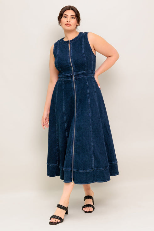 raw-beauty-denim-midi-dress Flying Tomato-Sophia's Style-13