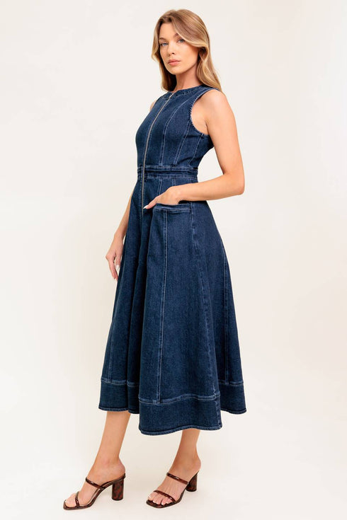 raw-beauty-denim-midi-dress Flying Tomato-Sophia's Style-6