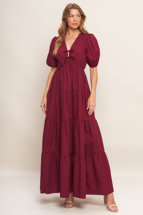 summer-glow-burgundy-woven-maxi-dress Flying Tomato - Sophia's Style-5