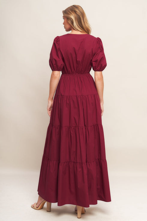 summer-glow-burgundy-woven-maxi-dress Flying Tomato - Sophia's Style-6
