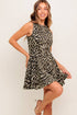 fiercely-stunned-leopard-woven-mini-dress Flying Tomato-Sophia's StyleDRESSES-1