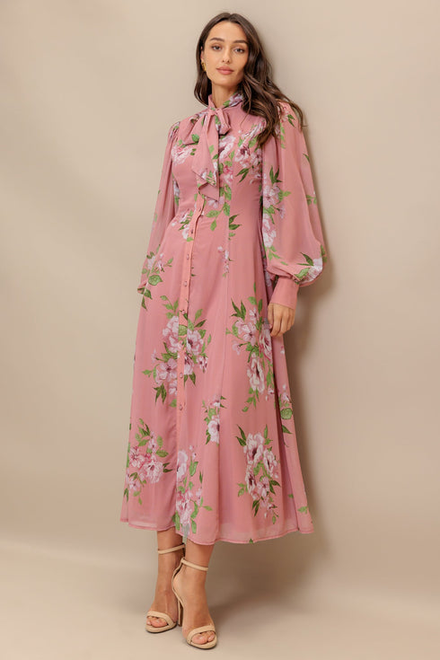 blush-botanica-woven-midi-dress Flying Tomato-Sophia's Style-6