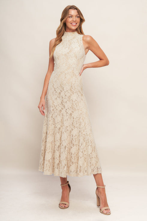 elegant-floral-stretch-lace-midi-dress Sophia's StyleDRESSES-1