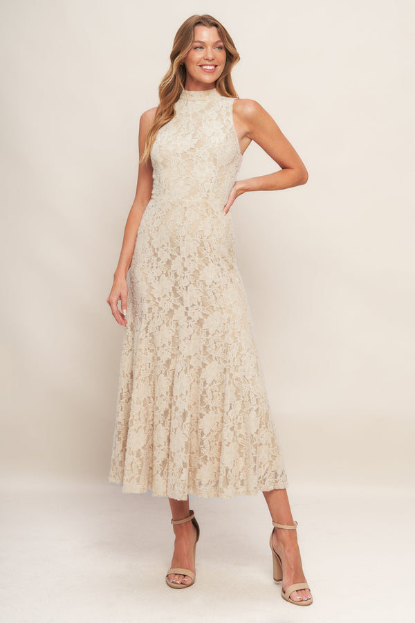 elegant-floral-stretch-lace-midi-dress Sophia's StyleDRESSES-1
